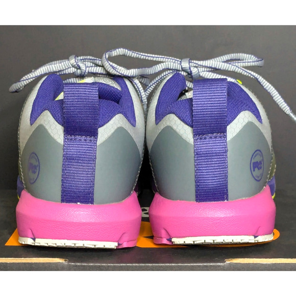 Timberland PRO Shoe Womens 7 Gray Radius Composite Toe Safety Slip Resistant NEW - Picture 8 of 10